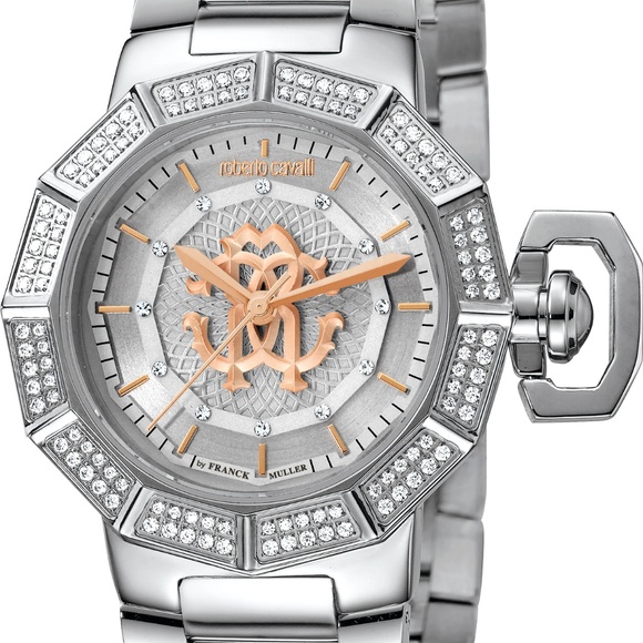 Roberto Cavalli Womens Watch RV1L003M0066 Crystal - Picture 1 of 2